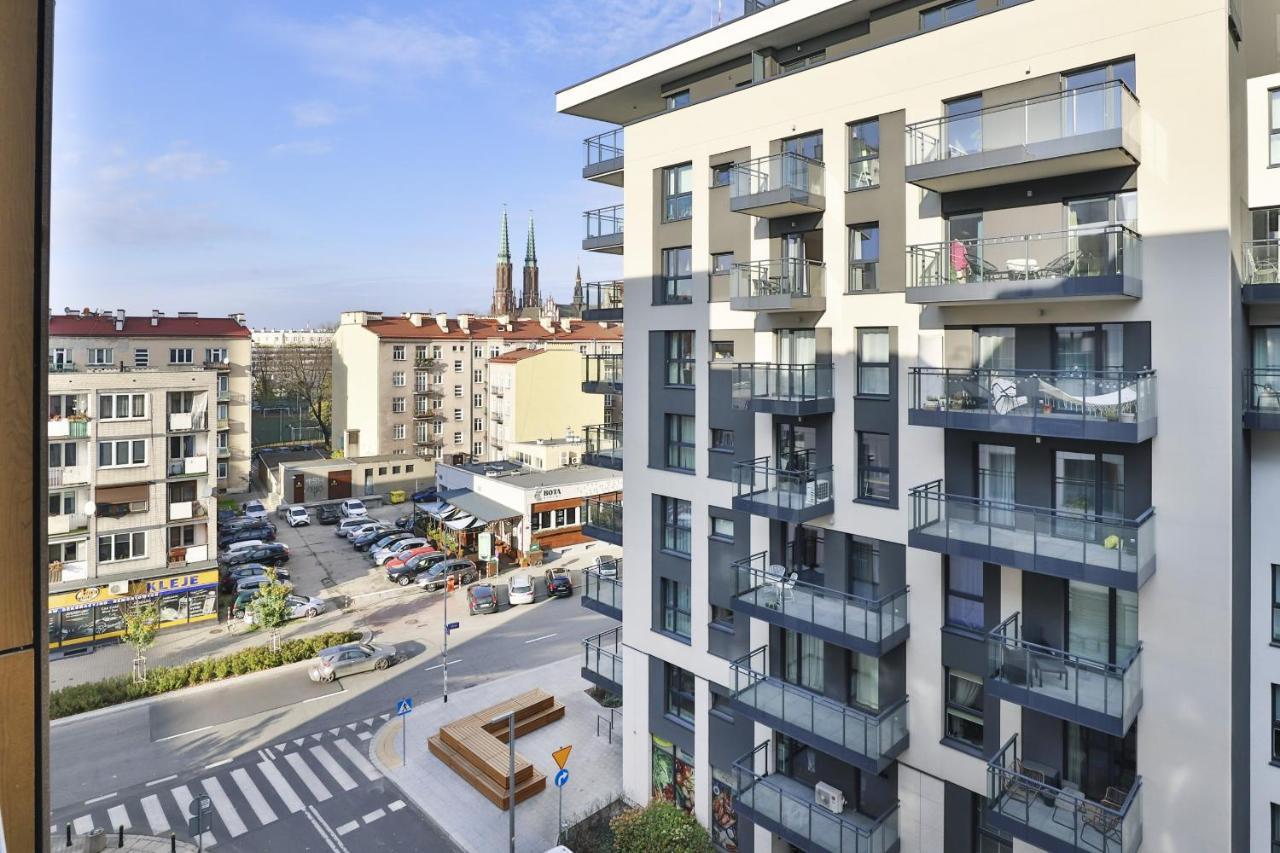 Warsaw Praga Okrzei Apartment By The River By Noclegi Renters Eksteriør billede