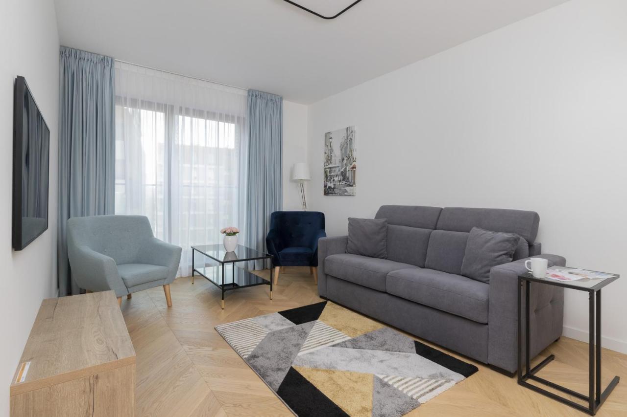 Warsaw Praga Okrzei Apartment By The River By Noclegi Renters Eksteriør billede